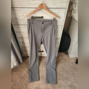 Lululemon men's grey golf pants size 32